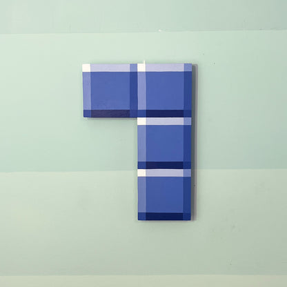 Tetris Piece Blue (wood)