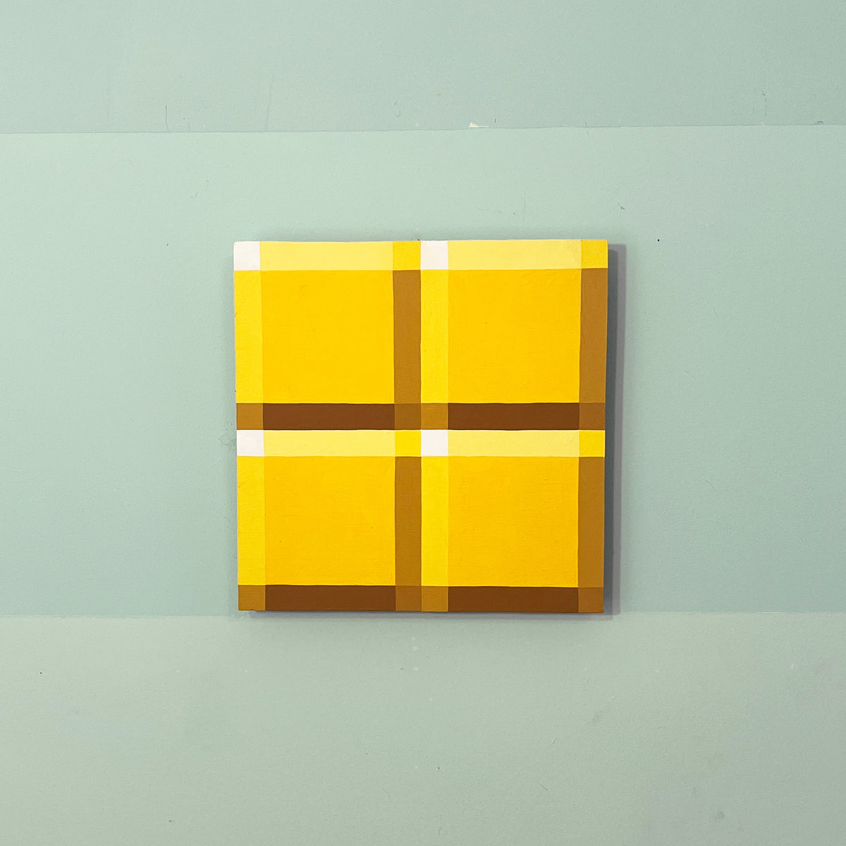 Tetris Piece Yellow (wood)