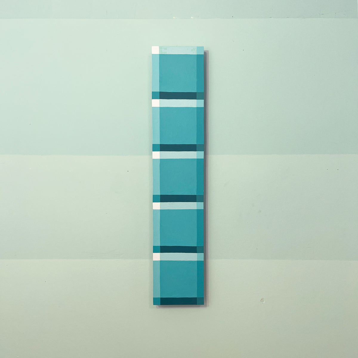 Tetris Piece Teal (wood)