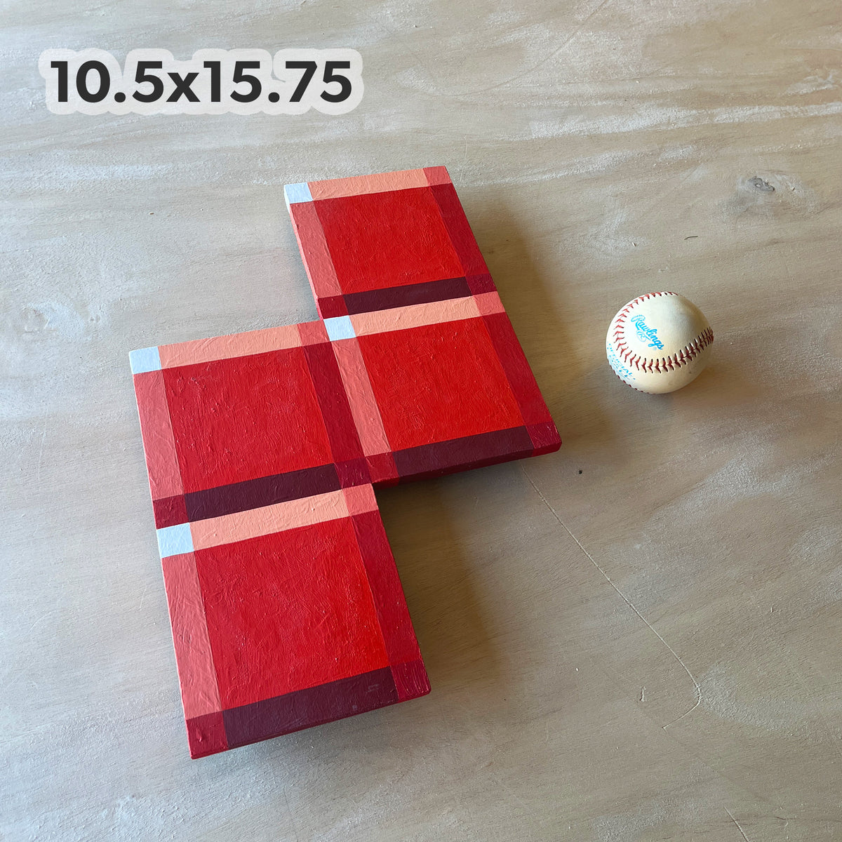 Tetris Piece Red (wood)