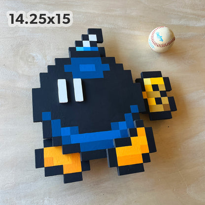 Mario Bob-Omb (wood)