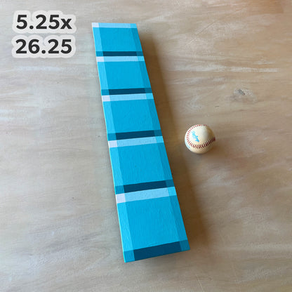 Tetris Piece Teal (wood)