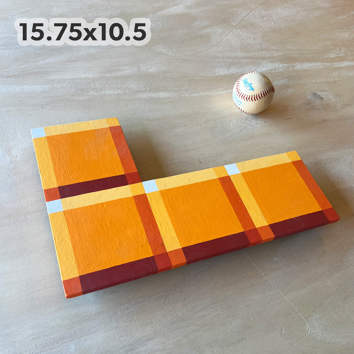 Tetris Piece Orange (wood)