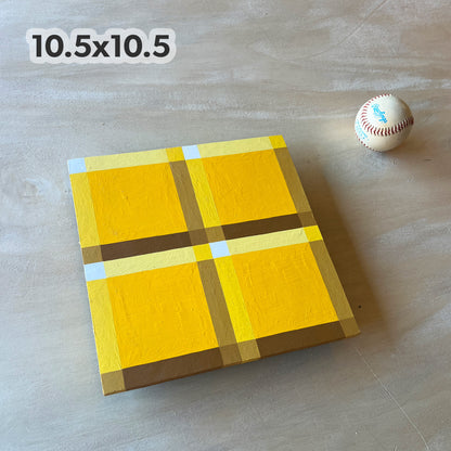 Tetris Piece Yellow (wood)