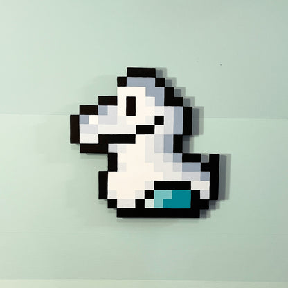Baby Yoshi White (Wood)