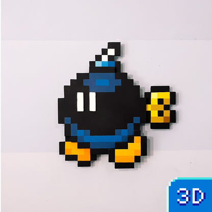 Mario Bob-Omb (wood)
