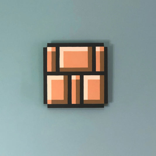 Mario Brick Block (wood)