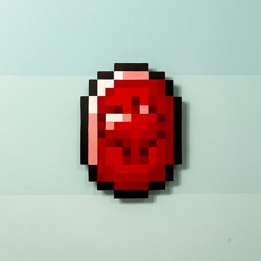 Yoshi Coin Red (wood)