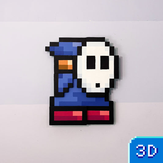 Shy Guy Blue (wood)